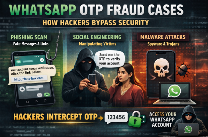 WhatsApp OTP Fraud Cases: How Hackers Bypass Security and Take Over Accounts