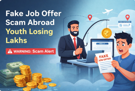 Fake Job Offer Scam Abroad: How Youth Are Losing Lakhs & How to Stay Safe